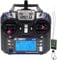 Yangers Flysky FS I6 AFHDS 2A 6 canaux émetteur récepteur radio 2,4 GHz + récepteur FS IA6 Système radio pour voiture de course RC Bateau Hélicoptère Jouets