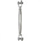 Wantenspanner mit Gabel-Gabel, Größe M12 Edelstahl V4A Spannschloß Seilspanner verstellbar Seil Spanner Edelstahlseil Drahtseile Stahlseil Geländerseil Rankhilfe VA A4 AISI316 AISI 316