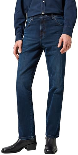 Wrangler Uomo Texas Jeans, Midnight Rodeo, 31W / 34L