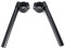 Fullibars Φ 41mm stummellenker kompatibel mit moto gabel Φ 41mm cafe racer custom mit lenkrohre 25.4mm aus aluminium