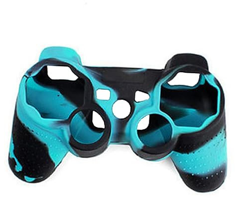 SKISUNO Funda De Silicona Para Funda De Silicona Para Color Azul y Negro Protege El Mango