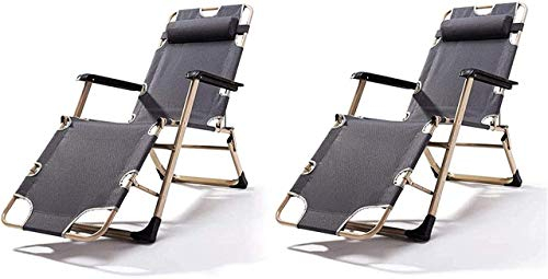DULAI Liegestuhl, leichte Sonnenliege, Faltbare Gartenstühle, 2er-Set, Liegeliege, tragbarer Outdoor-Garten-Schwerkraftstuhl, Camping, Strand, Liegebett für Terrasse, Wintergarten oder Deck Chai