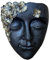 Unique Head Planter for Wall Decor,Face Planter Pot for Indoor Outdoor Decor,Resin Facial Flower Pot with Drainage and Flower Craft for Garden Yart Art Decor(Black)