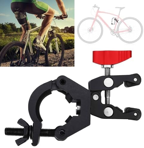 Bügelschloss Fahrradhalterung, Strapazierfähig Aluminiumlegierung Fahrradschloss Halter Leise passend für 12-25mm Bügel für Kryptonite und den Meisten Anderen Fahrrad-Bügelschlössern