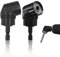 2 Pcs Right Angle Drill Attachment 105 Degree Right Angle Drill Driver Short Angle Screwdriver Angle Drill Attachment 105 Degree Angle Screwdriver Adapter for Narrow Workspaces (Black)