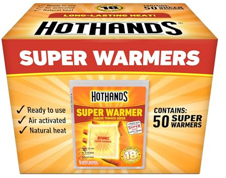 HotHands Wärmepads Wärme Hand- und Körperwärmer, Großpackung, 50 Stück Box