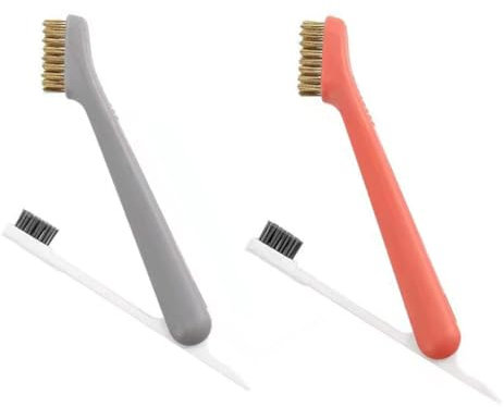 GRADENEVE 2pcs Cooktop Range Hood Cleaning Brush Stove Top Cleaning Brush Gas Hob Cleaner Kitchen Tools