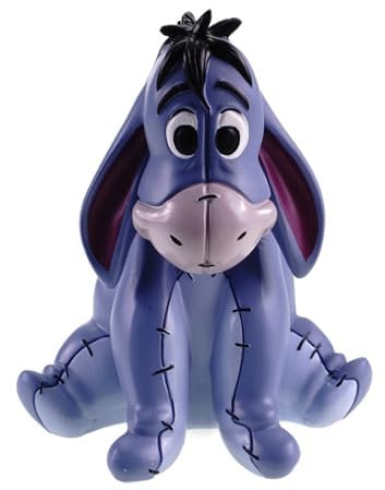 Gartenfigur Eeyore - Disney's liebenswerter I-Aah für deinen Garten Mehrfarbige Deko-Figur aus Polyresin (20,5 x 17,7 x 17,7 cm) - Offiziell lizenziert - Hol dir den melancholischen Charme!