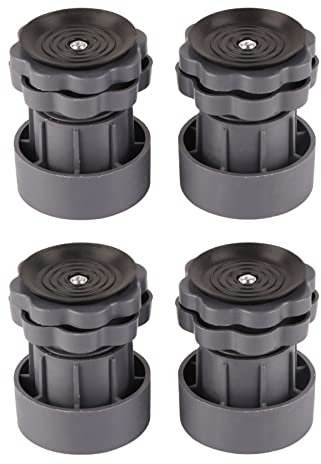 4 Stück Anti-Vibrations-Vibration 4 Stück Waschmaschine Pads für Waschbecken Nicht Slip Pad Waschmaschinenfest Waschstufenhöhe 8,5 cm