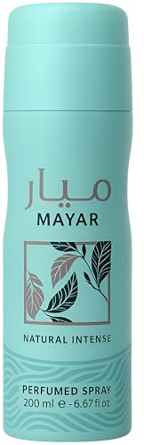 Lattafa Ameerat Al Arab Orientalisches Damenduft Spray 200 ml (Lattafa Mayar Natural Intense Deodorant Spray 200 ml)