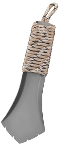 Trowel Backpacking | Titanlegierung Wanderung Poop Schaufel - Kompaktes Outdoor Survival Zubehör für Söhne Töchter Männer Frauen Jugendliche Freunde
