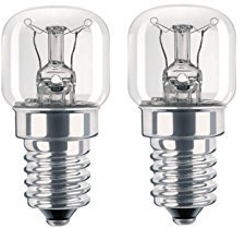 D&M Pygmy Light Bulb Lamp for Electrolux Oven Cooker (Pack of 2, 15w, SES, E14) …