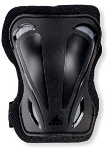 Rollerblade Unisex – Erwachsene Skate Gear Knieschoner, Black, L