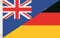 U24 Flagge Fahne Neuseeland-Deutschland 90 x 150 cm