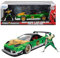 Jada Toys Power Rangers, 2002 Honda NSX Type-R, Spielzeugauto aus Die-cast, Türen zum Öffnen, inkl. Die-cast Power Rangers Figur, Maßstab 1:24, grün