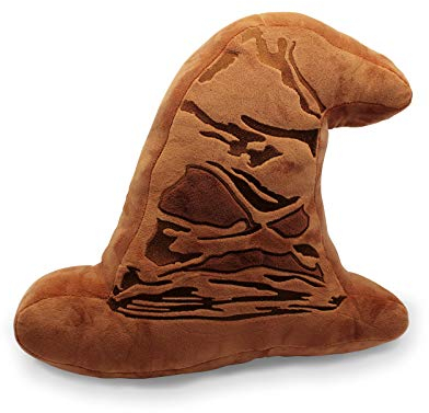 HARRY POTTER CUSHION TALKING SORTING HAT, 30 x 38 x 8 cm