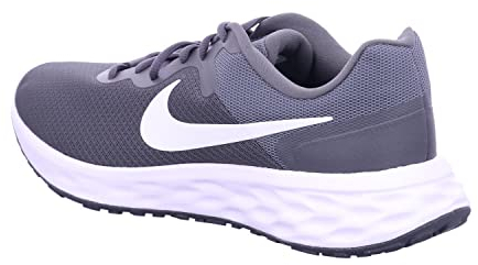 Nike Revolution 6, Scarpe de Gimnastica Uomo, Iron Grey White Smoke Grey Black, 42.5 EU