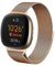 Moydolo Kompatibel mit Fitbit Versa 3 Armband Fitbit Sense Armband, Damen Herren Edelstahl Handgelenk Metall Ersatzband Armbänder Kompatibel für Fitbit Sense/Fitbit Versa 3, Klein, Roségold