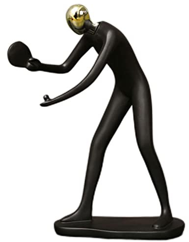 Sportstatue Abstrakte Figur | Harz Abstrakte Statue Skulptur Sport Menschen,Moderne Kunst Kunst Deko Sportler Skulptur abstrakte Sportler Deko Deko Generisches Geschenk