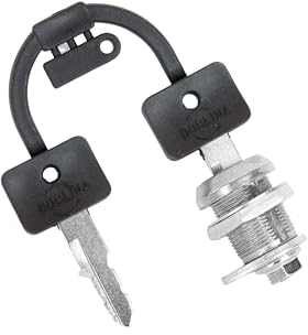 Werkzeugkastenschloss Seitenkastenschloss Silber 2 Schlüssel für Simson S50 S51 S70 S53 S83