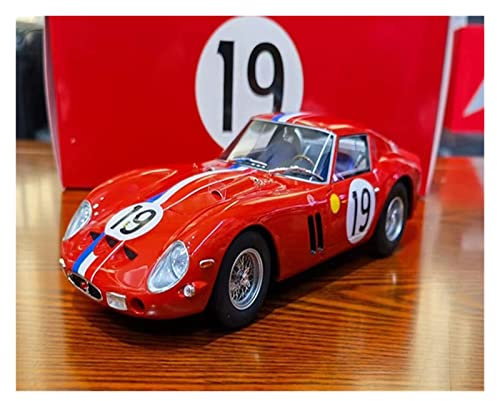RCESSD Modelle sammeln 1:18 Für Ferrari 250 GTO Antikes Auto Limited Edition Harz Automodell Legierung Druckguss Modellauto Modell aus Druckguss (Farbe : Grau)