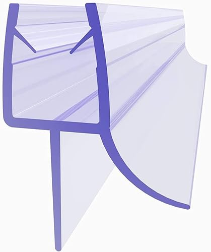 SUNXURY Joint de douche de rechange, 120 cm, pour porte en verre de 6 mm/8 mm, déflecteur d'eau transparent