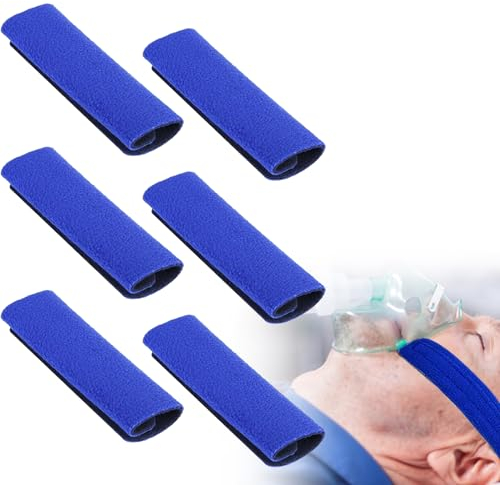CPAP Gurtbezüge Gesichtspads CPAP Komfortpolster Gesichtspolster Gurt-Komfort-Pads 6 Stück