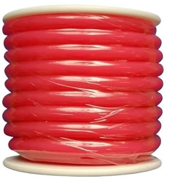 BrewJa 1 Rollo de 5 Metros de línea de Combustible Nitro RC de Silicona for Accesorios RC (Color : Red)