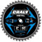 CRALY Lame de scie circulaire de coupe en acier et métal ferreux de 20,3 cm à 42 dents, tige de 1,6 cm, scie fine, lame professionnelle à pointe en carbure pour fer à angle, tige filetée, conduit EMT