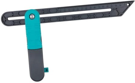 Veemoon Winkelsucher gehrungssäge winkelmesser großer Winkelmesser Gehrungslehre Winkelmesser für die Holzbearbeitung werkzeugkästen tools box holztacker Winkel Lineal Fingergoniometer Abs