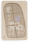 Jollein 105-001-68049 Holzpuzzle, Giraffe