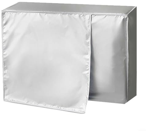 Besttoolifes Housse de protection portable en tissu Oxford pour climatiseur - Imperméable - Protection solaire et anti-poussière - Pour un usage domestique (grande taille 1,5P)