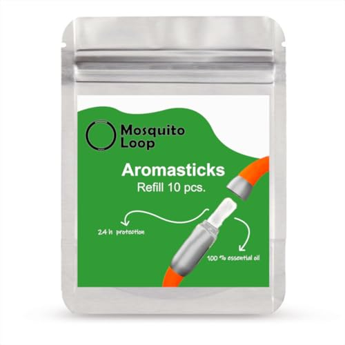 Mosquito Loop Aromasticks 10 Stk. Mückenarmband Refill Nachfüll Packung