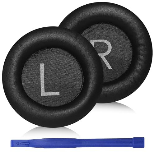 Adhiper K240 - Cuscinetti auricolari di ricambio per AKG Pro Audio K52 K72 K92 M220 K240 K241 K242 K271 K272 K340 K550 K551 K553 S MKII MK2, cuscinetti auricolari di ricambio in pelle proteica,