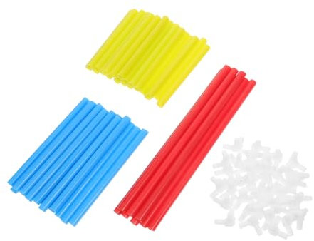 SUPVOX Engineering Building Blocks Construction Toy Set for Kids Educational Stem Tubular Connector Building Learning Toys Early Development