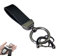 Auto Porte-clé pour Ford Mustang Mach E, Porte Clef Voiture, Porte-clés en Cuir pour Homme et Femme, Voiture Accessoires,A/Black