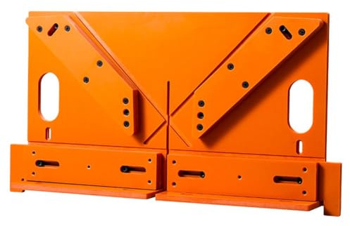 Table Saw Base Plate Woodworking Cutting Guide Mitre Cutting Jig Carpentry Angle Guide for 45/90 Degree Door Frame and for Window Trim Installation