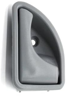 SADHADAH Poignee Porte Interieur 8200247802 8200247 Pour Kangoo 1997-2003 Pour Twingo 1 paire de poignées de porte intérieures de voiture Bouton Poignee(Gray right)