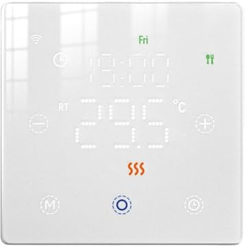 EpheyFIF Termostato inteligente para interruptor de control de temperatura programable Zigbee