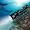 Bluefire Linterna Buceo, 1200 Lumen Linterna de Buceo Linterna Subacuática Profesional Impermeable Hasta 150m, Linterna LED Subacuática para Exteriores, Deportes y Buceo