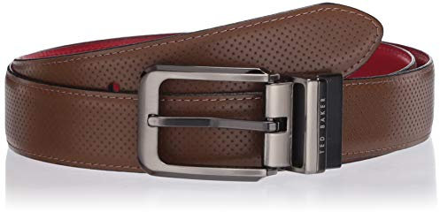 Ted Baker Herren HOCK Gürtel, Schokoladenbraun, 30