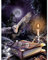 WOWDECOR Diamond Painting Strass Complet Château Aigle Chauve Livre Magique Bricolage, DIY 5D Broderie Diamant Peinture Diamant Mosaique
