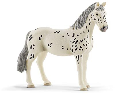SCHLEICH Horse Club | Knabstrupper Stute 13910 | detailgetreues Pferd | tolles Geschenk für Mädchen und Jungen Pferde Spielzeug für Kinder ab 5 Jahren | 12 x 4 x 11 cm