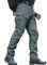 zuoxiangru Wasserfeste Herren Hose Relaxed Fit Tactical Combat Army Cargo Arbeitshose mit Mehrfachtasche (#56 Graugrün, Tag M)