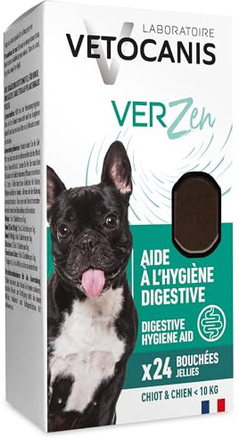 Vetocanis Ô Naturel - Bocconcini Antipulci e Antizecche per Cani - Snack Premiati 24 Pezzi, 120g