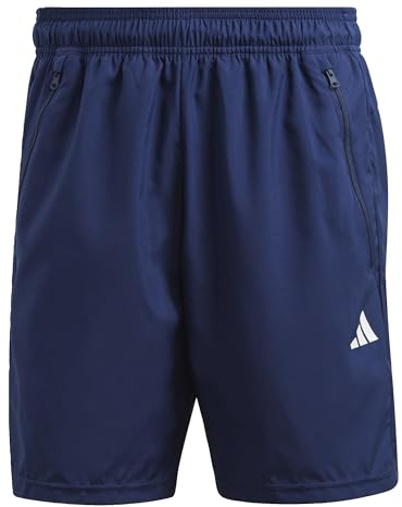 adidas Herren Train Essentials Woven Training Shorts, Dark Blue/White, XXL