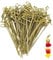 Cocktail Sticks 200 Pcs, Natural Bamboo Sticks 12cm (4.7''), Bamboo Cocktail Sticks for Food Picks, Drinks, Add Style to Your Party with Bamboo Skewers Accessories