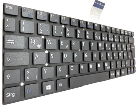 T-ProTek DEUTSCHE - schwarz ohne Rahm Tastatur kompatibel für HMB8808NWB041A