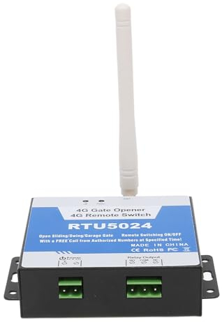 RTU5024 GSM-Toröffner, GSM-Fernbedienungs-Relaisschalter, 4G SMS GSM-Torzugangscontroller, Smart-ID-Erkennung, Programmierbarer Automatischer Fernzugriffscontroller