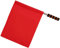 Holibanna Referee Flag Mit Schwammgriff Signalflagge Für Sportwettkämpfe Und Spiele Auffällige Farbe Für Schiedsrichter Und Linienrichter Langlebig Und Komfortabel Zu Handhaben